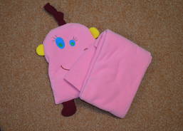 Polštář s dekou smajlík