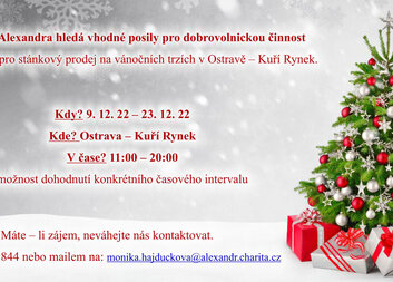 Hledáme dobrovolníky