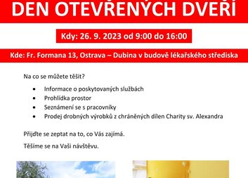 DEN OTEVŘENÝCH DVEŘÍ 