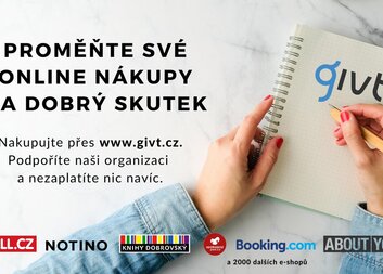Proměňte své online nákupy na dobrý skutek!