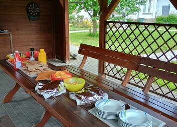 První letošní "garden párty chábéčka"